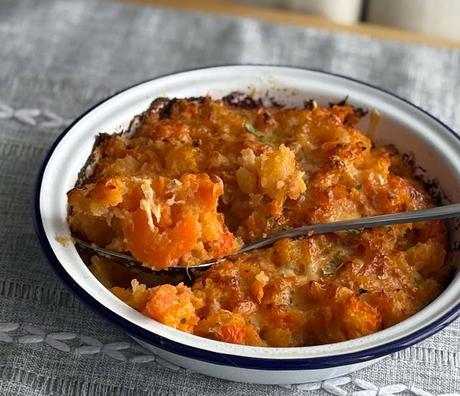 Cheesy Rutabaga & Carrot Casserole Cheesy Rutabaga & Carrot Casserole