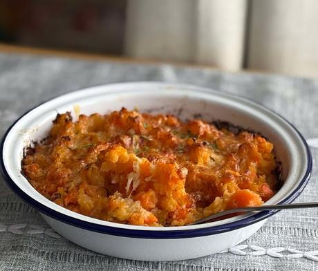 Cheesy Rutabaga & Carrot Casserole Cheesy Rutabaga & Carrot Casserole