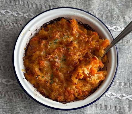 Cheesy Rutabaga & Carrot Casserole Cheesy Rutabaga & Carrot Casserole