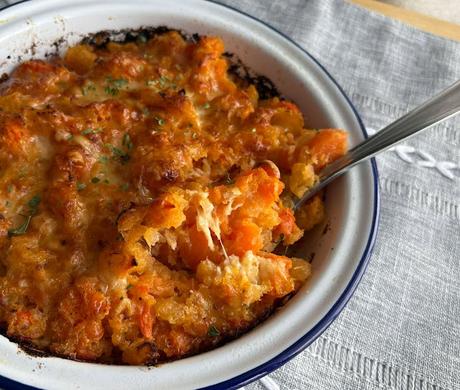 Cheesy Rutabaga & Carrot Casserole Cheesy Rutabaga & Carrot Casserole