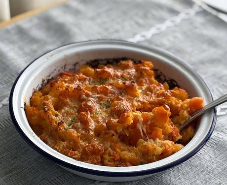 Cheesy Rutabaga & Carrot Casserole Cheesy Rutabaga & Carrot Casserole