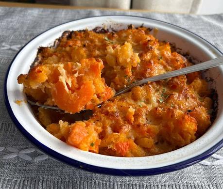 Cheesy Rutabaga & Carrot Casserole Cheesy Rutabaga & Carrot Casserole