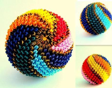 3D Effect Temari Ball
