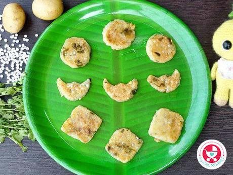 Energy Rich Sago, Potato, Paneer Cutlet for Kids Energy Rich Sago, Potato, Paneer Cutlet for Kids