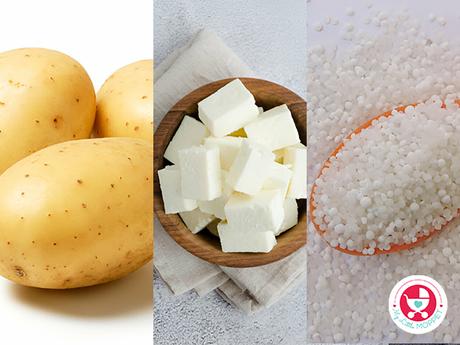 Energy Rich Sago, Potato, Paneer Cutlet for Kids Energy Rich Sago, Potato, Paneer Cutlet for Kids