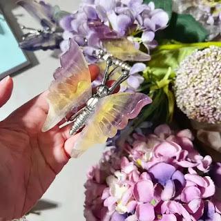 Discover the Enchantment of Rainbow Fluorite Butterfly Wings Crafts Discover the Enchantment of Rainbow Fluorite Butterfly Wings Crafts