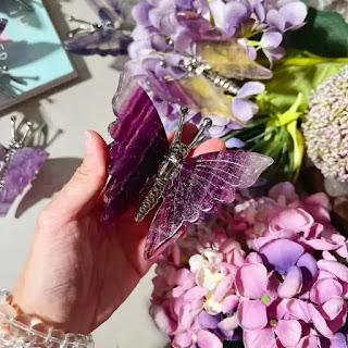 Discover the Enchantment of Rainbow Fluorite Butterfly Wings Crafts Discover the Enchantment of Rainbow Fluorite Butterfly Wings Crafts