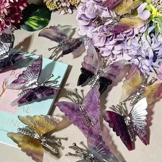 Discover the Enchantment of Rainbow Fluorite Butterfly Wings Crafts Discover the Enchantment of Rainbow Fluorite Butterfly Wings Crafts