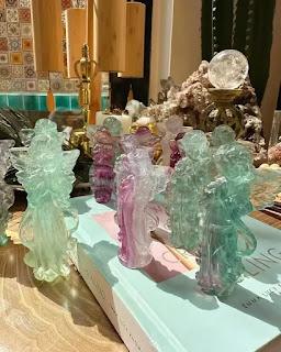 The Enchanting World of Rainbow Fluorite Angel Baby Carving Crafts The Enchanting World of Rainbow Fluorite Angel Baby Carving Crafts