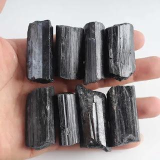 The Mystique of Natural Black Tourmaline Rough Stone: Formation and Healing Properties