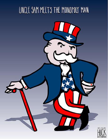 Uncle Sam Or The Monopoly Man?