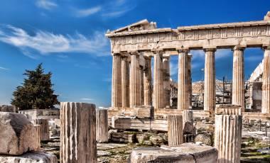 Our 4 Favorite Europe Destination Pairings Parthenon temple on the Acropolis in Athens-