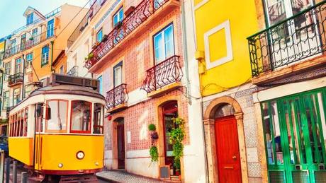 Our 4 Favorite Europe Destination Pairings Portugal travel guide - Bica tram in Lisbon