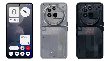 Such designs are not on any phone, leaked phone 3A and Phone 3A Pro.