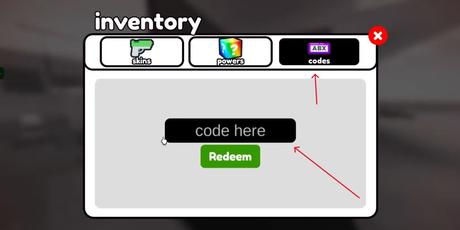 How to redeem Hide or Die Codes menu