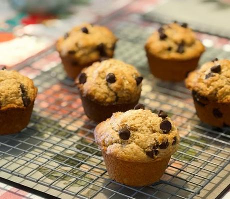 Peanut Butter Chocolate Chip Muffins Peanut Butter Chocolate Chip Muffins