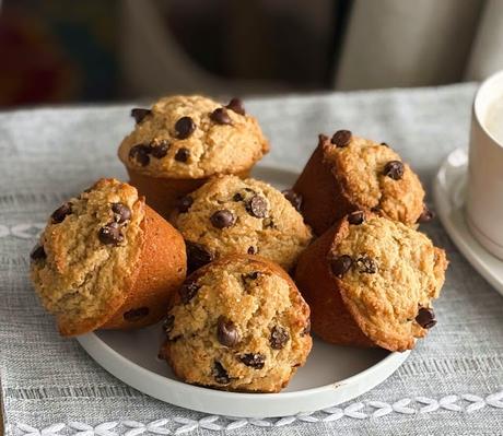 Peanut Butter Chocolate Chip Muffins Peanut Butter Chocolate Chip Muffins