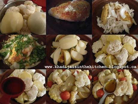 TAGINE DE POULET AUX POMMES DE TERRE ET AU CHOU-FLEUR / CHICKEN TAGINE WITH POTATOES AND CAULIFLOWER / TAGINE DE POLLO CON PATATAS Y COLIFLOR / طاجين الدجاج بالبطاطس والقرنبيط TAGINE DE POULET AUX POMMES DE TERRE ET AU CHOU-FLEUR / CHICKEN TAGINE WITH POTATOES AND CAULIFLOWER / TAGINE DE POLLO CON PATATAS Y COLIFLOR / طاجين الدجاج بالبطاطس والقرنبيط