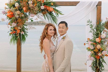 Dreamlike wedding with unique floral arrangements | Nancy & Paul Dreamlike wedding with unique floral arrangements | Nancy & Paul