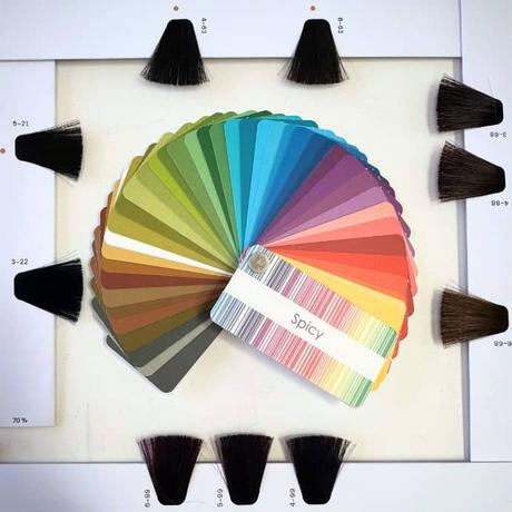 Spicy colours - warm light and toasted don't work with cooler darker ashy colours