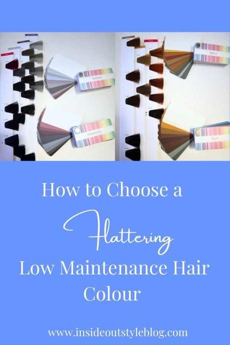 how to choose a falttering low maintenance hair colour