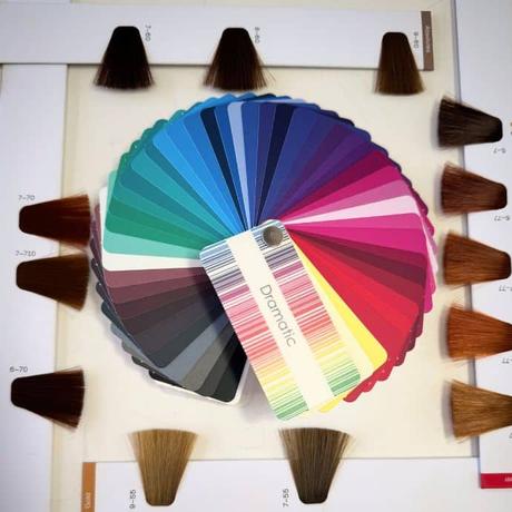 Dramatic palette - cool and deep doesn't work with warm hair colours