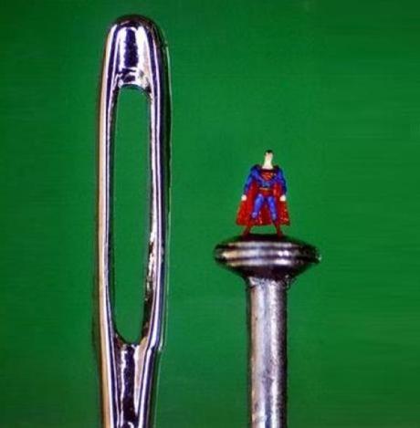 Miniature Sculpture: Superman