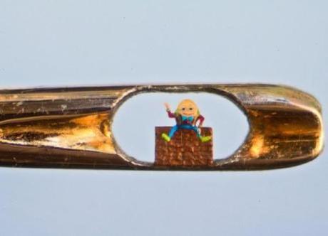 Miniature Sculpture: Humpty Dumpty