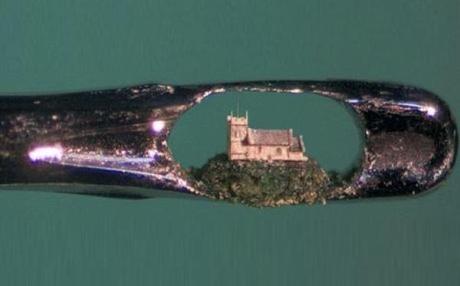 Miniature Sculpture: Hilltop Church