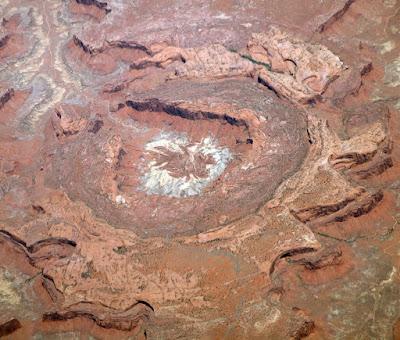 Upheaval Dome, the most peculiar structural feature in southeast Utah