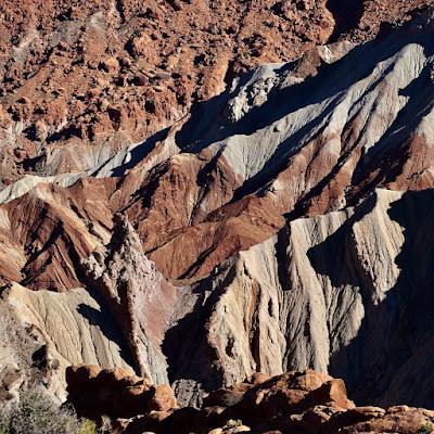 Upheaval Dome, the most peculiar structural feature in southeast Utah