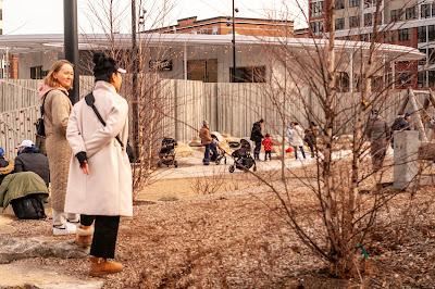 Play time in Northwest Hoboken
