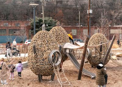 Play time in Northwest Hoboken