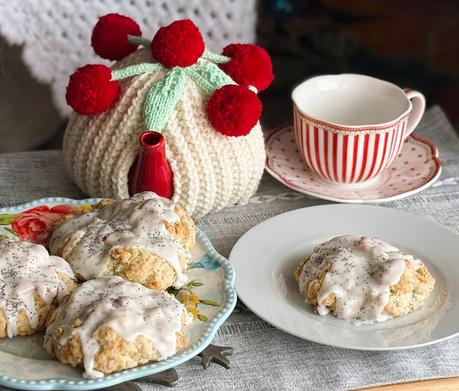 Lemon & Poppyseed Drop Scones