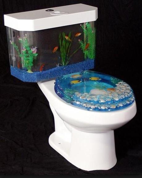 Sit in Style: Ten of The Most Unusual Toilets in the World Aquarium Inspired toilet