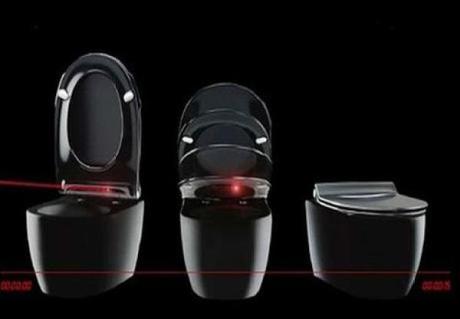 Sit in Style: Ten of The Most Unusual Toilets in the World Automated Lid Toilet