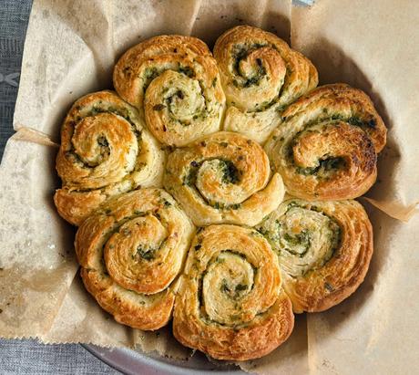 Garlic Swirl Rolls (yeast free) Garlic Swirl Rolls (yeast free)