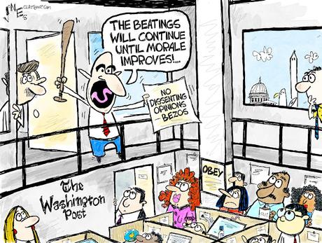 Bezos Bans Dissenting Opinions At WaPo