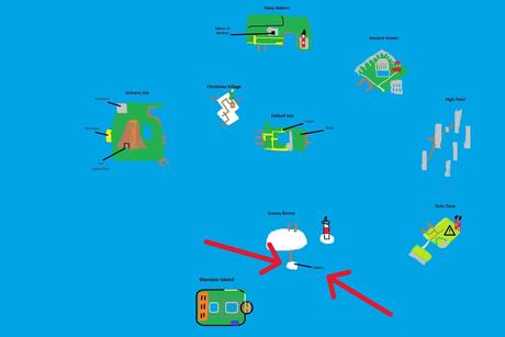 Map of Go Fishing Eskimo Quest
