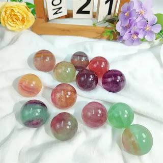 Candy Fluorite Sphere Crystal Crafts Candy Fluorite Sphere Crystal Crafts