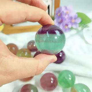Candy Fluorite Sphere Crystal Crafts Candy Fluorite Sphere Crystal Crafts
