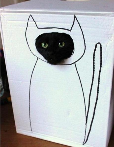 Cat art in the style of a cat