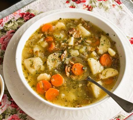 Lentil & Bacon Potage (soup) Lentil & Bacon Potage (soup)