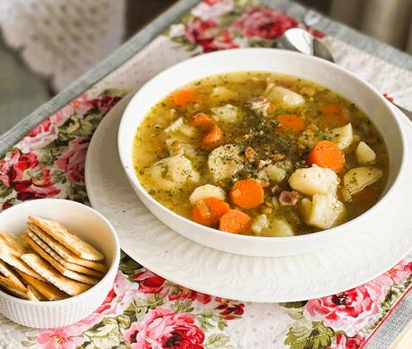 Lentil & Bacon Potage Lentil & Bacon Potage