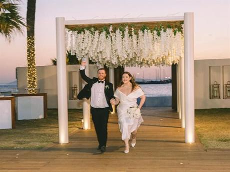 romantic seaside stunning wedding riviera coast_49