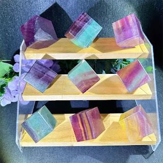 Candy Fluorite Cube Carving Crafts Candy Fluorite Cube Carving Crafts