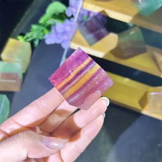 Candy Fluorite Cube Carving Crafts Candy Fluorite Cube Carving Crafts