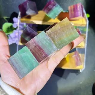 Candy Fluorite Cube Carving Crafts Candy Fluorite Cube Carving Crafts