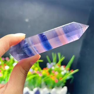 Violet Fluorite Point Violet Fluorite Point