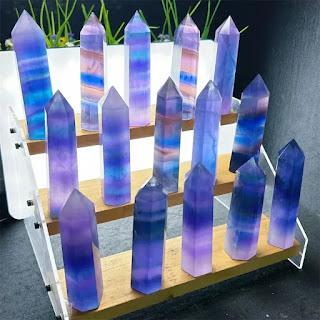 Violet Fluorite Point Violet Fluorite Point